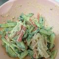 たあなけきるし's cooksnap of when they made 簡単＊胡瓜とかにかまのサラダ＊.