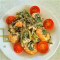 はるかくんママ's cooksnap of when they made 海老とほうれん草のエビマヨ風.