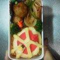 sanoiromam's cooksnap of when they made キャラ弁　仮面ライダーウィザード.