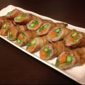 TocCHiii's cooksnap of when they made 甘辛味が決め手★肉巻き野菜.