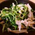 atoyu's cooksnap of when they made 豆苗とえのきのさっぱり炒め.