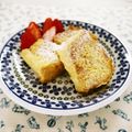 Kenmamac's cooksnap of when they made はちみつでフレンチトースト.