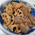 フリージア♬'s cooksnap of when they made 蓮根とコンニャクの土佐煮★.