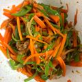 Miffy_mama's cooksnap of when they made にんじんとピーマンのおかか和え.