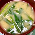 みどりまるちゃん's cooksnap of when they made ニラたまお味噌汁.
