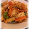 canaco555's cooksnap of when they made 厚揚げと野菜の甜面醤炒め.