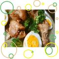 ＭＡＹＯＭＡＹＯ　's cooksnap of when they made 鶏手羽元とゆで卵の甘辛煮.