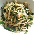 流鬼的's cooksnap of when they made 冷めてもおいしいニラもやし炒め.