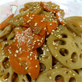kaho★rino's cooksnap of when they made とろとろシャキシャキ☆蓮根のきんぴら.