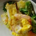 ninoudep's cooksnap of when they made 半熟卵☆海老とブロッコリーのマヨサラダ.