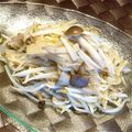 kane7713's cooksnap of when they made 塩麹キノコで簡単シャキシャキもやし炒め.