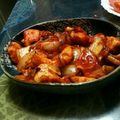 ham101's cooksnap of when they made 柔らか鶏肉の絶品キムチ炒め☆☆☆.