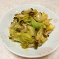 safia's cooksnap of when they made 調味料２つ☆春キャベツのオイスター炒め.