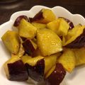 yuuzu's cooksnap of when they made お弁当に☆簡単スイートポテト味さつま芋.