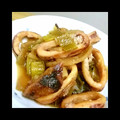 ユキノヒ。's cooksnap of when they made イカと薄切り大根のシミシミ煮.