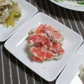 ｸﾏﾘｴ's cooksnap of when they made 人参と胡桃の白和え.