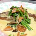 ＊Dory's cooksnap of when they made 鮭のクリーム煮.