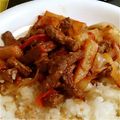 yasunobu's cooksnap of when they made lomo saltado☆ペルー料理.
