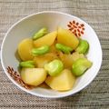 ヌーシ's cooksnap of when they made そら豆と新ジャガの春煮物♪.