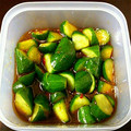 かっさん♪'s cooksnap of when they made 中華風 きゅうりの漬け物.