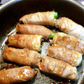 ゆうひ510's cooksnap of when they made 焼き肉のタレで簡単！野菜の肉巻き♪.