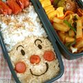 ひぴちゅー's cooksnap of when they made キャラ弁　アンパンマン.