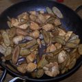 shizue62's cooksnap of when they made 鶏肉とごぼうのてりてり煮☆簡単弁当にも.