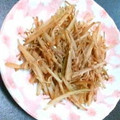 あざらしの赤ちゃん's cooksnap of when they made うどの皮のきんぴら.