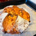 秋姫すもも's cooksnap of when they made 全粒粉多目のカンパーニュ.