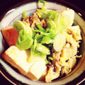 zzzumi's cooksnap of when they made いつもの豆腐の卵とじ.