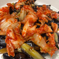 伊達こまち's cooksnap of when they made 揚げなすとキムチの和え物.