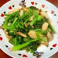 あいこす♡花嫁修業中's cooksnap of when they made 小松菜☆中華炒め.