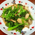 あいこす♡花嫁修業中's cooksnap of when they made 小松菜☆中華炒め.