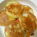 ののののんのんの's cooksnap of when they made 離乳食 プチパンケーキ.