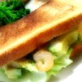 なっちゃん＊♪'s cooksnap of when they made 海老とアボカドのサンドイッチ.