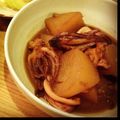 マキス's cooksnap of when they made イカ大根の焼き肝添え♪.