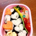 syuura's cooksnap of when they made お弁当に❤ハートのり巻き❤.