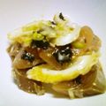 きんぎょ１７７０'s cooksnap of when they made かまぼことイナダ～♬和えるだけ♬.