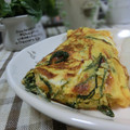 ぽっぽぺぺ's cooksnap of when they made マツモのたまご焼き.