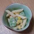 ひよじる's cooksnap of when they made ソラマメのマカロニサラダ.