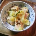 もも子たまご's cooksnap of when they made 鶏むね肉と新じゃがのホットサラダ.