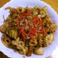 ktktｍ's cooksnap of when they made ＊新キャベツとベーコンの焼きそば＊.