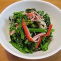 daikanon's cooksnap of when they made 簡単　☆　菜の花のカラシ風味の和え物　☆.