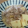 サーフブレイド's cooksnap of when they made 春限定★筍と豚バラの炒め煮.