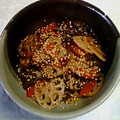 めうぽん's cooksnap of when they made ◎ うちの定番 きんぴら ◎.
