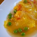 おぶうさま's cooksnap of when they made ☆春香る　旬のグリンピースで天津飯☆.
