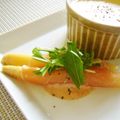 簡単手抜きママ's cooksnap of when they made ホワイトアスパラの前菜✿オーロラソースで.