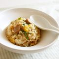 gingamom's cooksnap of when they made 醤油麹のチャーハン.