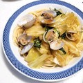 ぁゅ。。's cooksnap of when they made あさりとキャベツの酒蒸し☆.