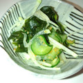 tomotaro☆'s cooksnap of when they made さっぱりおいしい☆きゅうりの酢のもの.